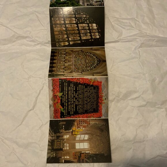 SET OF 8 POSTCARDS OF WESTMINSTER ABBEY, LONDON, ENGLAND - Picture 2 of 3